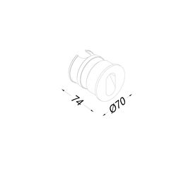 Светильник настенный GW FLOOR R серебро 4000K, GW-R612-3-SL-NW