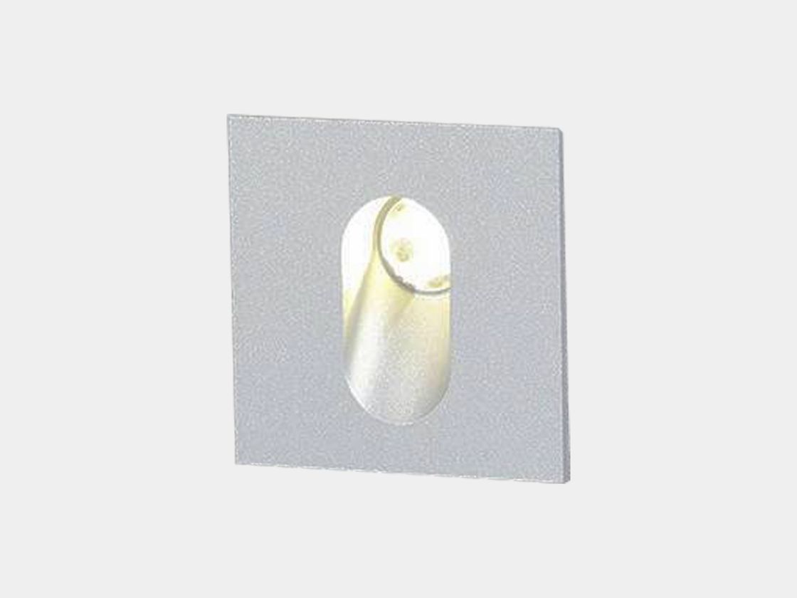 Встраиваемое бра FLOOR S, серебристая лицевая панель