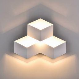 GW-1101-3-9-WH-WW PALMIRA Светодиодный настенный светильник 9W белый 3000 К