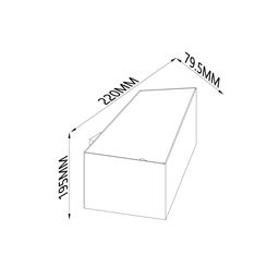 Светильник настенный GW PALMIRA 3000K, GW-1101-1-3-BL-WW