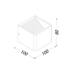 Светильник настенный GW MISTERY белый, GW-9201A-5-WH-NW
