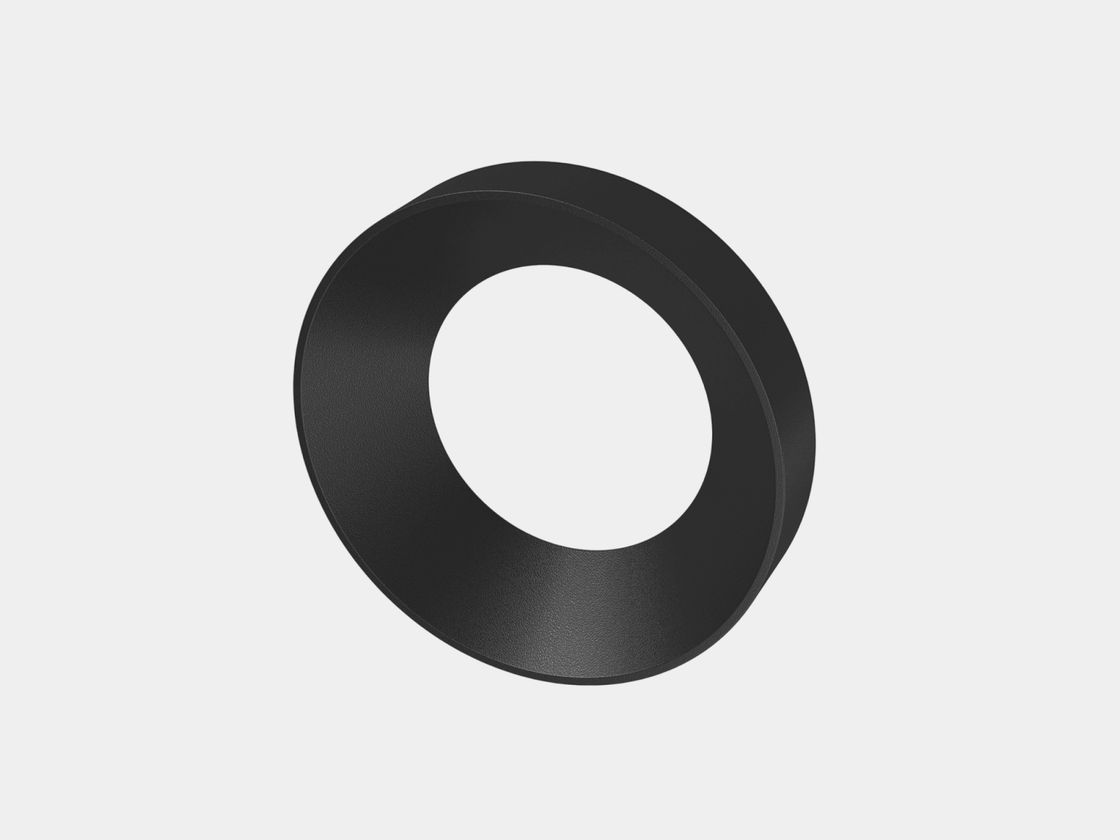 Сменный дефлектор черный, кольцо, фронтальный вид
