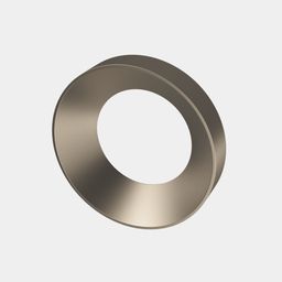 Алюминиевый дефлектор золотого цвета, вид под углом