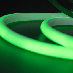 Термолента с зелёным свечением, крупный план