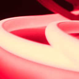 Термолента с красным свечением, крупный план