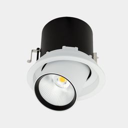 Встраиваемый светильник SPL, фронтальный ракурс с отражателем