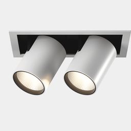 Встраиваемый LED светильник  SPL двойной  25W 3000K SPL-SQ2-25-WW