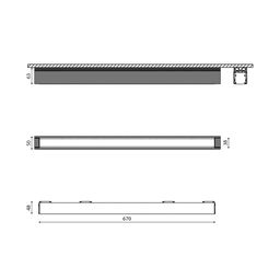 Светильник для трека SY черный, 24 Вт, нейтральный свет, SY-601212-BL-24-NW