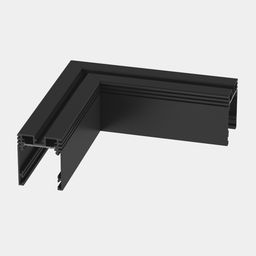 Угловой потолочный коннектор серии SY, черный, вид сверху