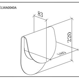 Светильник настенный JY INFINITY, LW-A0040A-WH-WW