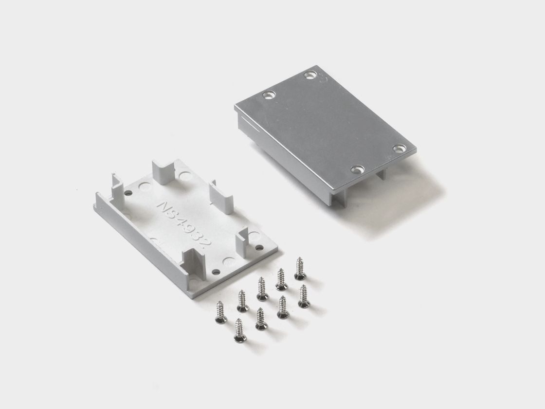 Комплект заглушек LS4932-ECS серебро с крепежными винтами