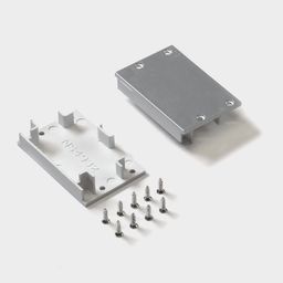 Комплект заглушек LS4932-ECS серебро с крепежными винтами