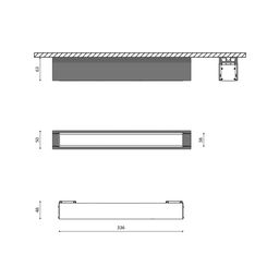 Светильник для трека SY черный, 12 Вт, нейтральный свет, SY-601211-BL-12-NW