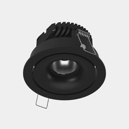Встраиваемый корпус светильника COMBO черный, вид спереди
