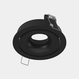 Черный алюминиевый корпус светильника COMBO, вид под углом