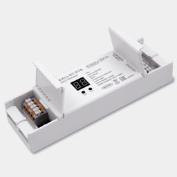 Декодер DALI-DT8-RGBW, корпус с крышками, вид сбоку