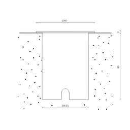 Светильник ландшафтный , AL-DL0473-7-NW