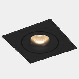 Рамка COMBO-1S1-BL с установленным модулем, черная