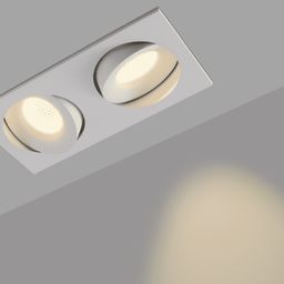 Двойной встраиваемый корпус COMBO с поворотными посадочными местами