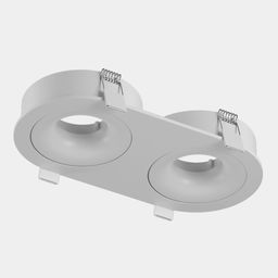 Белый алюминиевый корпус COMBO 2, пружинные фиксаторы