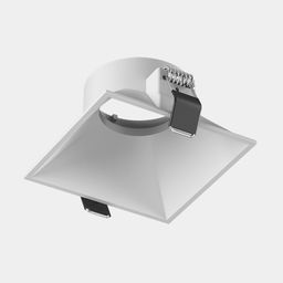 Встраиваемый квадратный корпус COMBO белый, вид сбоку