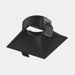 Корпус светильника встраиваемый, серия COMBO 3, квадратный, черный, COMBO-34-BL