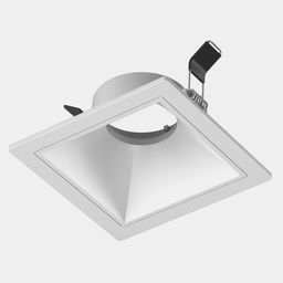 Квадратная белая рамка COMBO, вид спереди