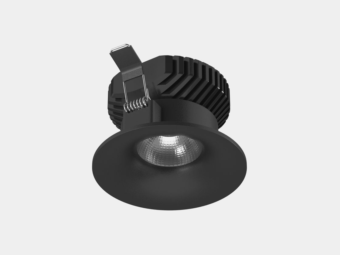 Корпус светильника с пружинным креплением, черный