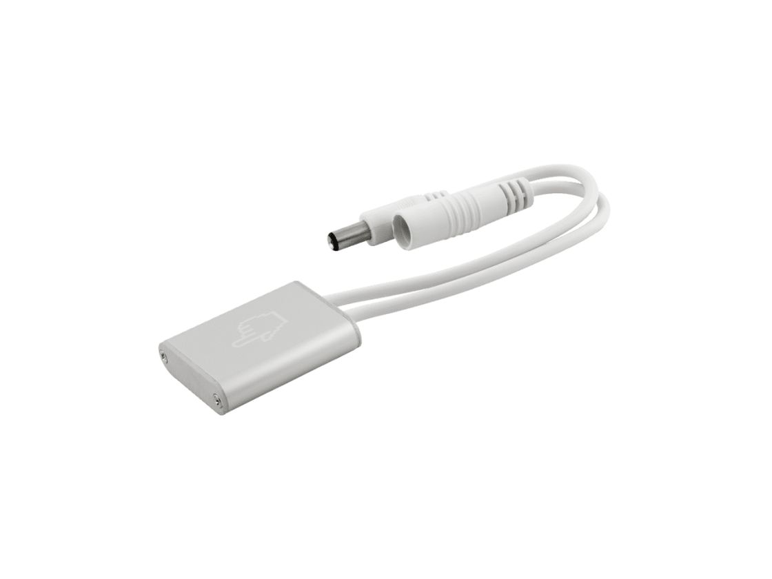 Мини сенсорный диммер в белом корпусе с проводами