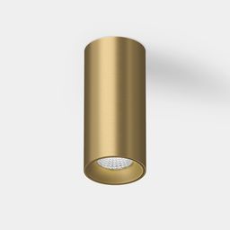Накладной светильник VILLY золотой цилиндрический корпус