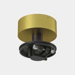 Крепление M3 Villy, корпус золото, вид снизу