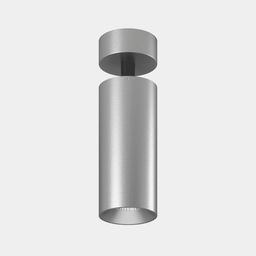 Накладной цилиндрический светильник Villy, серебристый корпус