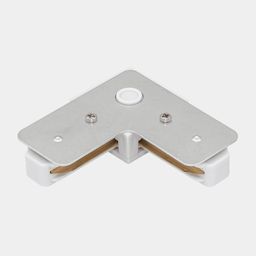 L коннектор для трековых систем, белый,CN2-WH-L