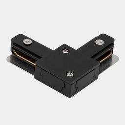 L коннектор для трековых систем, черный,CN2-BL-L