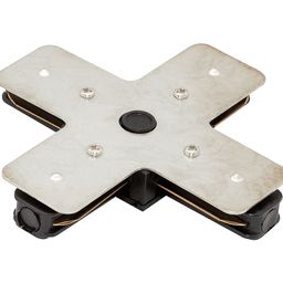 X-коннектор для однофазного трека, вид сверху