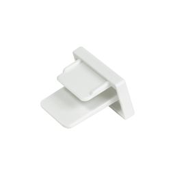 Торцевая заглушка для белого трека, вид сбоку