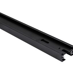 Алюминиевый трек черного цвета, вид сбоку