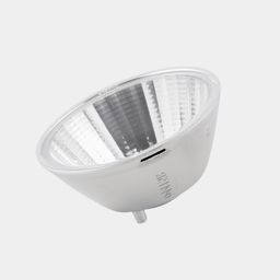 Встраиваемый рефлектор COMBO VILLY, серебристый корпус, вид сбоку