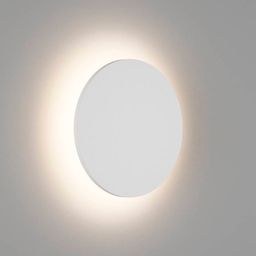 Настенный светильник CIRCUS белый, боковой ракурс, подсветка