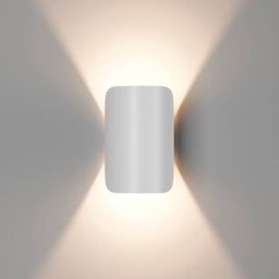Настенный светильник белый, свет вверх и вниз
