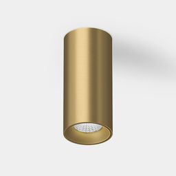 Накладной светильник Villy бронза, цилиндрический корпус, вид спереди