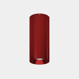 Накладной светильник Villy красный цилиндр, вид спереди