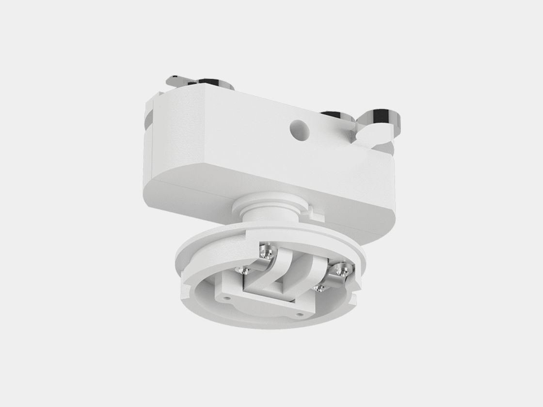 Крепление M2 для трекового светильника, белый корпус