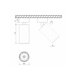 Схема крепления Mini Villy M3 с углами поворота
