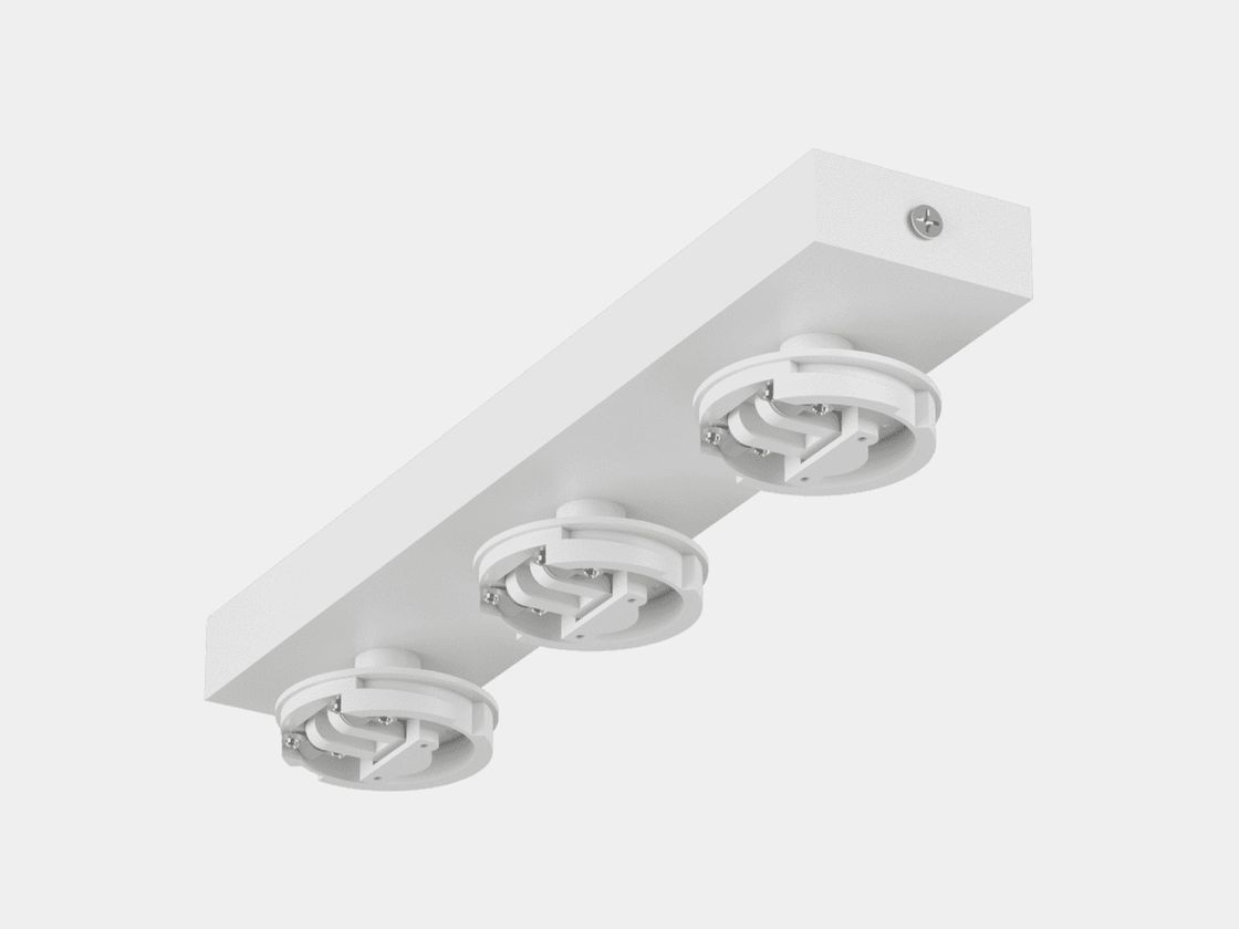 Белое крепление M13 Mini Villy на три модуля