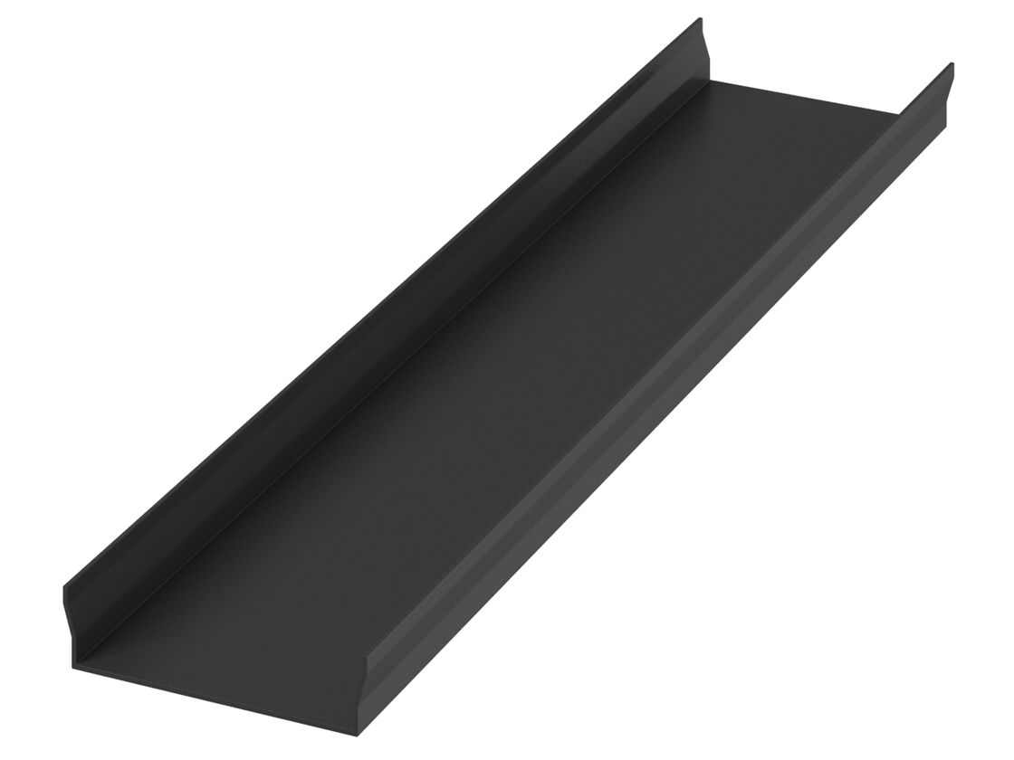 Черная алюминиевая фронтальная крышка для трека SY