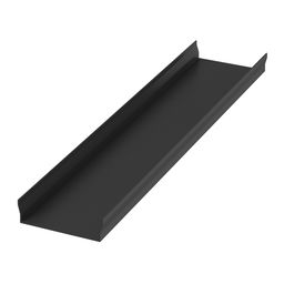 Черная алюминиевая фронтальная крышка для трека SY