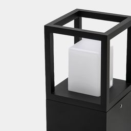 Верхняя часть светильника, кубический рассеиватель акрил