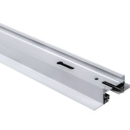 Профиль встраиваемого шинопровода, вид снизу под углом