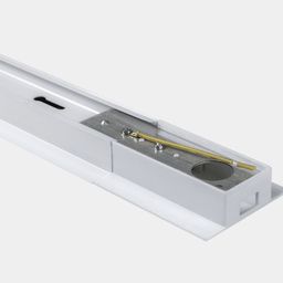 Шинопровод однофазный встраиваемый белый, TR-RC-WH-2